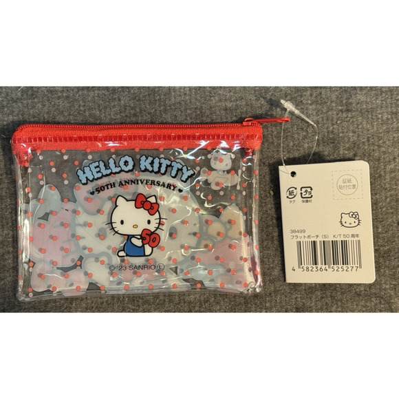 Hello Kitty 50th Anniversary Mini Pouch / Hello Kitty / Sanrio Japan Limited - Picture 2 of 3